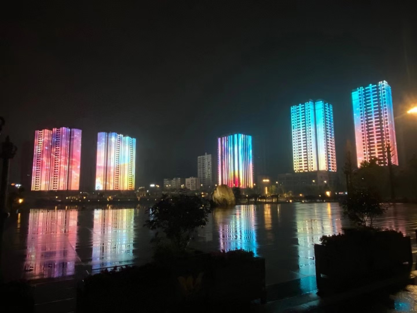 Building Facade Lighting 1.5W 12v 24v Led Point Pixel Led Light Dmx Led ...