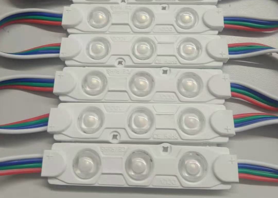 5050 Smd 3 Led Module 0.75w 12v Ip67 RGB Injection LED Module Led Strip ...