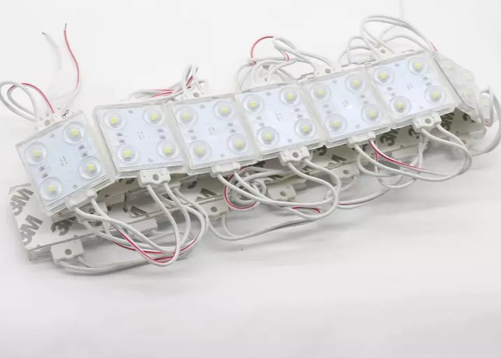 12V Square Led Module For Advertising Box 4leds 1w Outdoor White Led ...