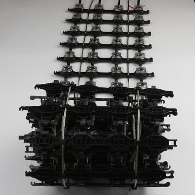 Customized Mesh LED Screen Waterproof IP67 12V RGB Outdoor Flexible Video Display