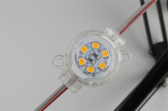 Miracle Bean Point LED Light 1800K - 6500K 0.6W Single Color SMD2835 Waterproof