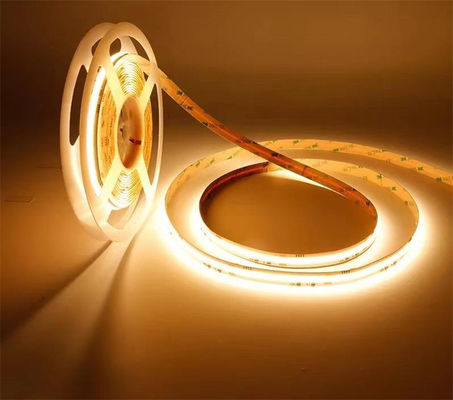 High Brightness Magic White SMD2835 RGB Flow Water 12V 24V COB LED Strip Light COB Flexible Strip