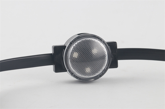 Waterproof RGB LED Pixel Point Light IP67 0.75W DC12V SMD3535 30mm 30000H RGB