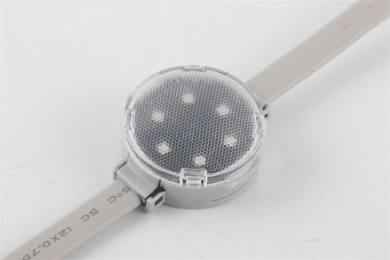 IP67 LED Point Light 1.8W DC15V 40mm Smd3535 DMX512 3RGB+3W Signal Pixel Light Point Source