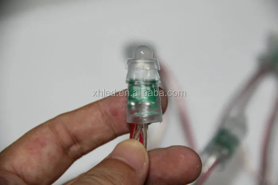 5V IP67  waterproof  12mm WS2811 outdoor 0.3W full colors  LED pixe  light with professional quality