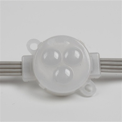 30mm DC12V 0.75W Waterproof LED Point Light With IP67 RGB SMD3535