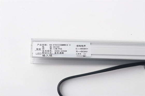 Customized LED Linear Lighting Strips 12W DC24V SMD2835 IP65 Waterproof