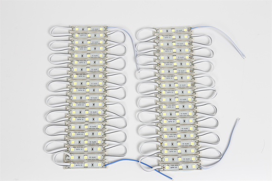 RGB Full Color 1.2w 12v Outdoors IP67 Waterproof 2835 3LED SMD Injection LED Module For Advertising