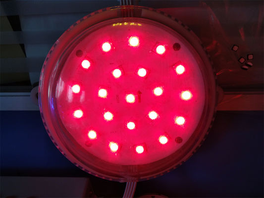 100mm 24V SMD3535 RGB IP67 Waterproof LED Point Light with DMX512 Control and 180° Beam Angle