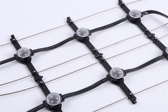 RGB Color DC12V LED Mesh Screen SMD3535 With IP67 For Some Buildings