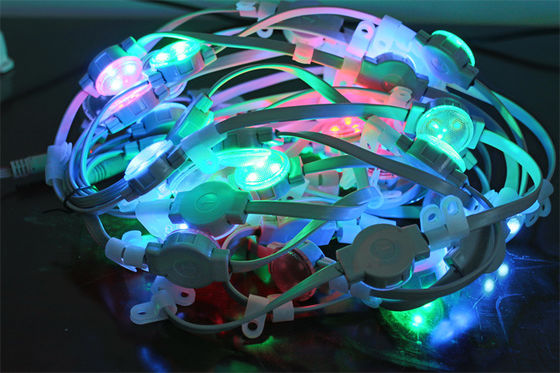 IP67 LED Pixel Light Source 0.75W DC12V 30MM RGB For Outdoor Decoration / Advertisements