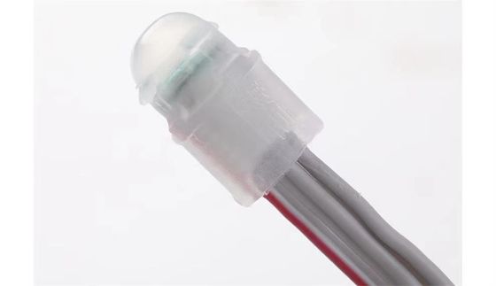 DC12V 0.2W Waterproof IP67 Single Color 9mm LED Exposed Light String For Outdoor Lights