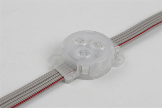 RGB Waterproof LED Point Light 30mm DC12V With IP67 Miracle Bean LED