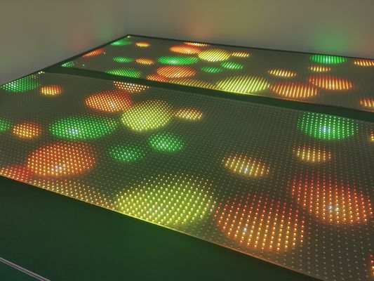 Super Slim Flexible Transparent LED Film Adhesive Advertising LED Display for Retail Store Use DC5V P4