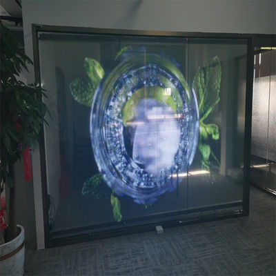 Flexible LED Transparent Film Screen Easy Installation For Advertising LED Panel-p8