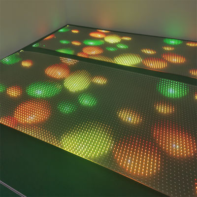 P10 advertisement display indoor flexibility on glass transparentSMD2121 5V  LED crystal film screen