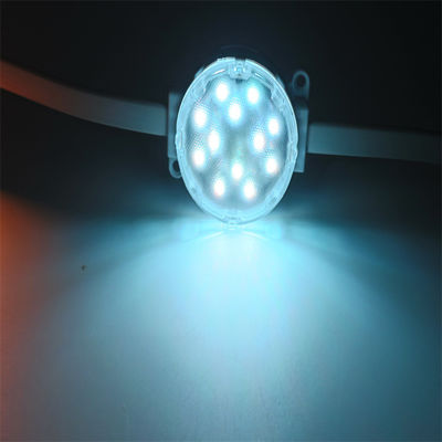 RGBW 6500k pixel light 12 * SMD3535 50mm point light source IP67 waterproof