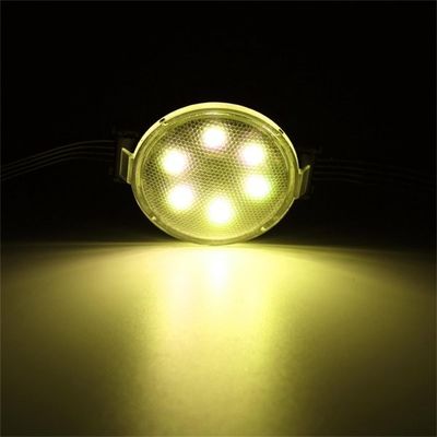 Outdoor Programmable 50MM LED Point Light Source Milky Cover 24V Rgb Led Pixel Light