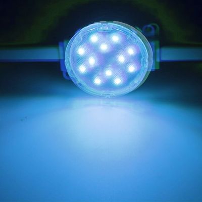 Large-diameter 50mm Multi-bulb Waterproof LED Point Lighting For Facade DMX512 High Brightness