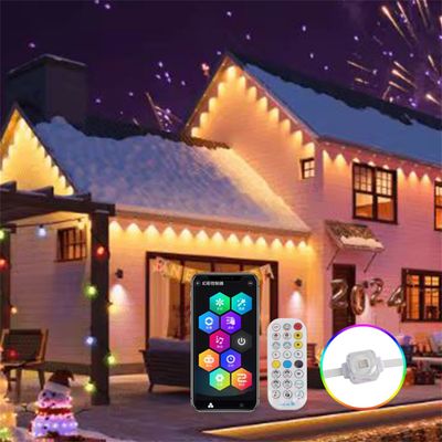 20mm RGBW SMD5050 LED Eave Lights for Outdoor Building Decoration IP67 UL Certified 2 Miracle Bean