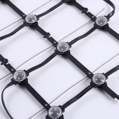 100mm Pixel Pitch Full Color Flexible LED Mesh Screen for Hanging Installation and Outdoor Advertising
