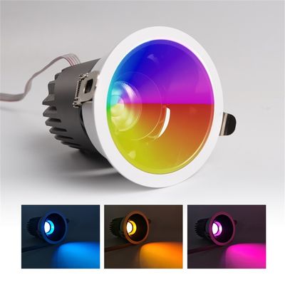 Home Decoration LED Recessed Ceiling Spotlights 20W RGBW SPI USC2904