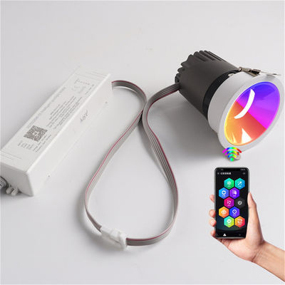 Aluminum Design Style Modern Christmas Spotlight with Multi Mode WiFi Ceiling Embedded Rotating