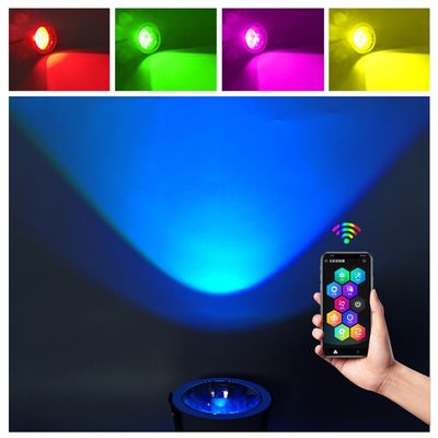 Wifi LED Smart Recessed Downlight Adjustable Surface Mounted 400LM SPI USC2904 Indoor Magnetic Lighting