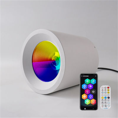 Indoor Multi-Mode Color 60W RGBW LED Downlight with GU10 MR16 Lampholder and AC100-240V Input Voltage
