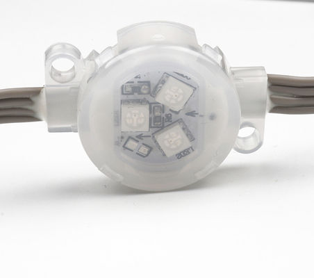 Permanent Christmas Light Led Smd3535 DMX 512 12V RGB Digital 30mm Addressable Led Pixel Point Light 120° Beam Angle