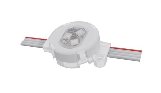 Permanent Christmas Light Holiday Led Smd3535 DMX 512 12V RGB Digital 30mm Addressable Led Pixel Point Light