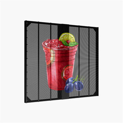 Energy-Efficient P2.6-6.25 Transparent LED Mesh Screen for Building Facades Led screen