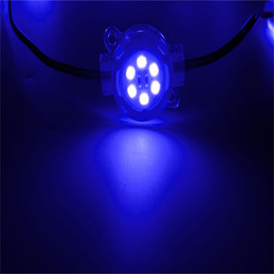 Outdoor Permanent Lights SPI Red Yellow White Point Pixel Led Lights 30mm 6 Leds  With Wholesaler Price