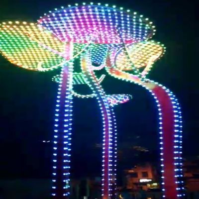 Led IP67 Point Lights RGB 12mm DC5V Led Pixel Lights for Facade Building Lighting