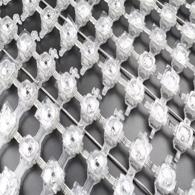 20mm RGB IP67 Waterproof LED Point Light with 120 Beam Angle and UV Resistant PC Material