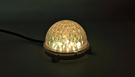 100mm 24V RGB DMX512 IP67 Waterproof LED Point Light with 120° Beam Angle