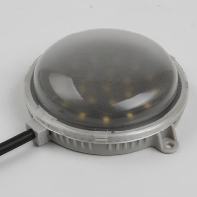  IP67 Waterproof 100mm DC24V SMD3535 LED Point Light PC Material  Flexible Lighting 