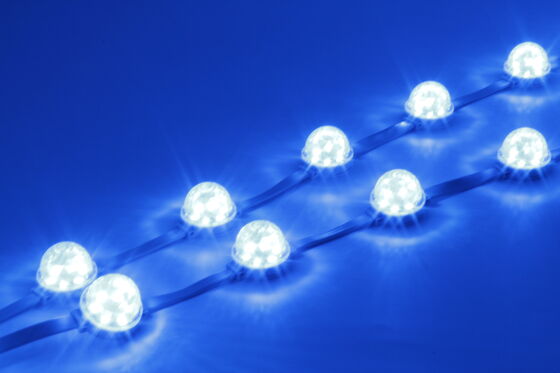 Low Voltage 48 Volt 40mm Mini LED Point Light IP67 Weatherproof PC Material Building Outside Landscape Decorative Lights
