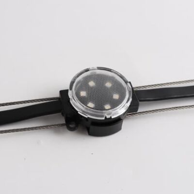 RGBW PC Material 40mm 48V LED Point Light SMD3535 IP67 Waterproof Flexible Lighting 
