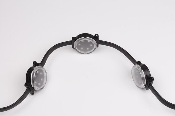 DC48V IP67 Waterproof RGBW LED Point Lights 2W  PC Material Outdoor Building Facade Decorative Pixel Lights