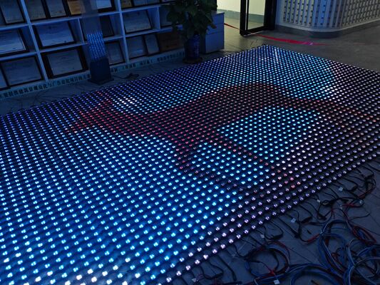 Flexible LED Mesh Screen P125 Custom Size IP67 Waterproof Outdoor Display for Stage Concert Event Rental