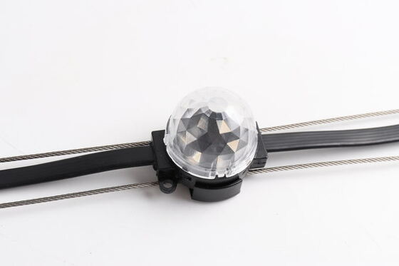 RGB Color Changing IP67 PC LED Point Light Custom Holiday Decor Bulb For Outdoor Landscape Christmas Festival Lighting