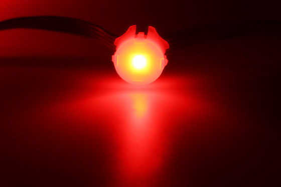 PC Shell IP67 0.3W 100LM/W 20mm LED Pixel RGB Light