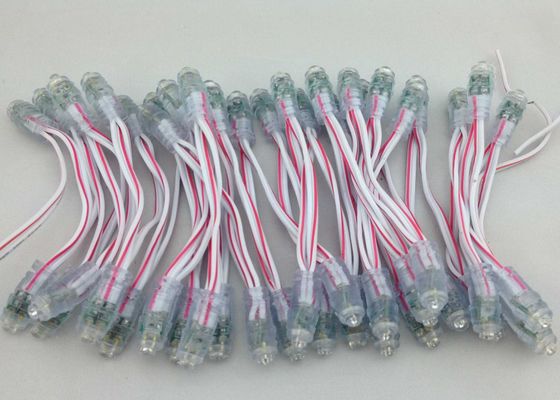 DC5V Waterproof Outdoor 9mm Full Color RED LED Pixel Light For Signboard