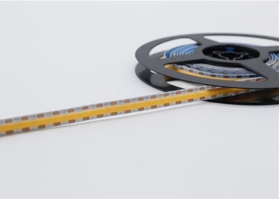 Cob Led Strip Led Tape Light CRI90 12v 24v Flexible White Dotless Luces Flip Chip