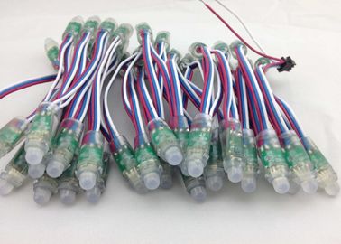 Waterproof RGB LED Pixel Module DC5V 0.3W / pcs Programmable IP68 Protection