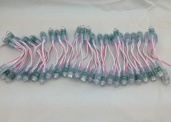 String Light 12MM Led Pixel Module / 8mm Staw Hat LED Pixel Light PVC + silicone
