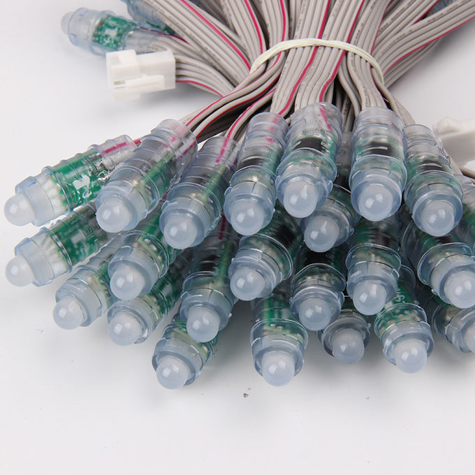 Miracle Bean 12MM 6898 IC LED Pixel RGB DC 5V 0.3W Waterproof IP67 For Channel Letter 0